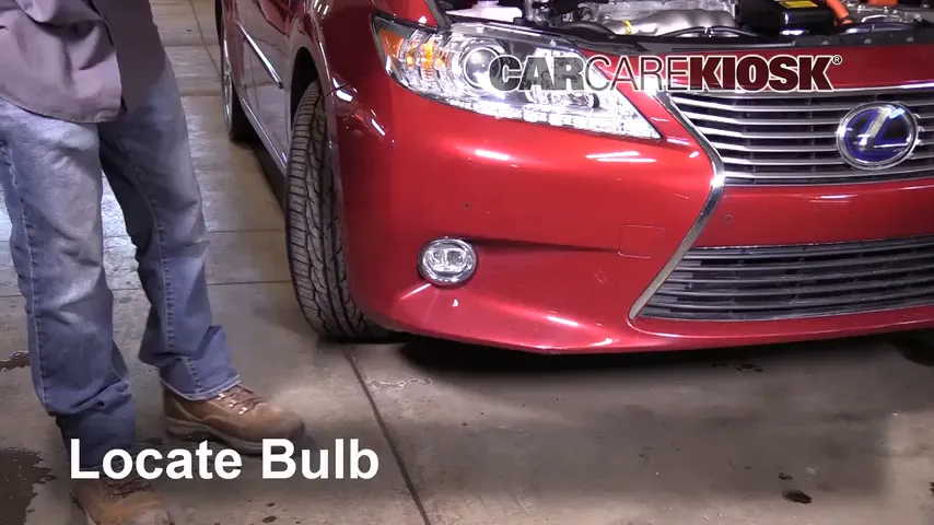 2015 Lexus ES300h 2.5L 4 Cyl. Lights Fog Light (replace bulb)